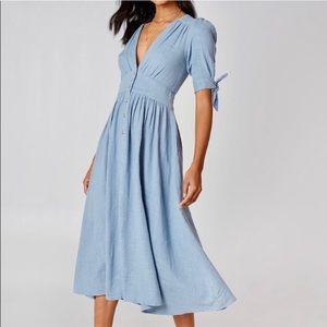 Love of my life free people dress S blue
